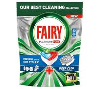 FAIRY Platinum Plus Tablettes pour lave-vaisselle tout en un 40 pcs