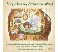 Fairy’s Journey Around the World: A calming global exploration through enchanted illustrations. From fairy forests to distant lands-color your way across the world.