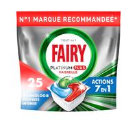 Fairy Tablettes Lave-vaisselle Platinum Plus Propreté Intense x 25