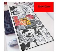 Fairy Tail 900X400Mm, Tapis De Souris De Jeu Ultra-Précis Et Rapides avec Une Base De 3Mm D'Épaisseur, pour Ordinateurs Portables, A