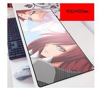 Fairy Tail 900X400Mm, Tapis De Souris De Jeu Ultra-Précis Et Rapides avec Une Base De 3Mm D'Épaisseur, pour Ordinateurs Portables, U