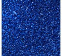 FAIRY TAIL & GLITZER FEE 5 kg de sable décoratif bleu - Fabriqué en Allemagne - Sable fin de couleur bleue pour décoration, vase, bougies, mariage, art floral, bricolage Sable de quartz coloré dans un