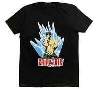 Fairy Tail Gray Full Buster Adult Graphic T-Shirt Men's Male Black M