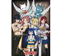 Fairy Tail - Group - Manga Anime Série Poster Impression - Kono Subarashii - Dimensions : 61 x 91,5 cm