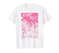 Fairy Tail Main Characters At A Summer Festival Poster T-Shirt