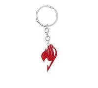 Fairy Tail - Porte-Clés en Métal - Logo Guilde - Rouge