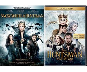 Fairy Tale and Legends DVD Bundle - Snow White & The Huntsman & The Huntsman Winter's War 2-Movie Collection