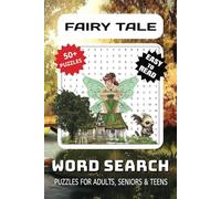 Fairy Tale Word Search Book: Word Searches with Easy to Read Print, Fairy Tale Themed, Unicorns, Magic Wands and More | 6x9 inches, 110 pages | 50+ ... Gift for Vacations, Holidays and Free Times