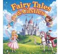 Fairy Tales & Castles: A Kids Coloring Book: 25 Fun and Easy Coloring Pages of Princesses, Fairies, Dragons, and Magical Castles