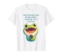 Fairy Tales Say a Frog Became a Prince - Christian Creation T-Shirt