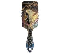 Fairy Tarot Brosse à cheveux longs douce conçue pour masser la tête du cuir chevelu pour cheveux fins avec poignée ergonomique cepillo para pelo rizado