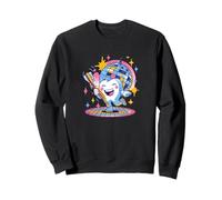 Fairy Tooth Disco dans des Couleurs Froides pour Les Amateurs de brosses à Dents Sweatshirt
