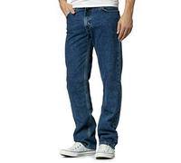 FAIRY TRENDZ LTD Authentics Jean Classique pour Homme Coupe Droite Coupe Droite Classique - Bleu - 34W x 29L
