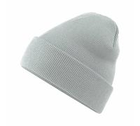 FAIRY TRENDZ LTD Bonnet d'hiver confortable respirant doux au toucher tricoté unisexe tendance en acrylique, Gris clair, taille unique