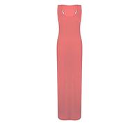 FAIRY TRENDZ LTD Desire Clothing Robe longue bodycon sans manches Dos nageur Dos nageur - Rose - 40-42