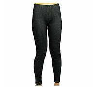 FAIRY TRENDZ LTD Jeggings coupe skinny pour femme, style jegging classique en denim, grande taille S/5XL, Noir , XXXXL