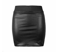 FAIRY TRENDZ LTD Mini jupe imprimée en jersey élastique extensible pour femme, Effet mouillé, 48-50