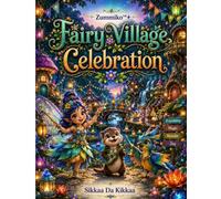 Fairy Village Celebration: A Magical Fairy Coloring Adventure for Kids Ages 6+