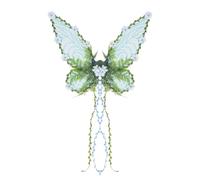 Fairy Wings - 18.9x24.8 Inches, Fairy Costume, Lightweight Flexible Frame | Detailed Vine Decoration Stylish Look, Comfortable Wear Secure Fit, Costume Accessories, Angel Wings For Parties, Festivals