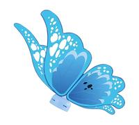 Fairy Wings For Girls - Electric Flapping Butterfly Wings, Angel Wing Dress Up Party Favor, Battery Powered Colorful Fairy Wing For Dress Up Halloween Costume Party Play Role-Playing Accessorie