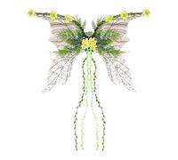 Fairy Wings - Habiller Les Ailes de fée pour Les Adultes, Les Ailes de Costume de Papillon Scintillant | Accessoire Transparent des Ailes de fée, des Ailes de Cosplay d'halloween, du Costume d