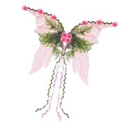Fairy Wings - Habiller Les Ailes de fée pour Les Adultes, Les Ailes de Costume de Papillon Scintillant | Accessoire Transparent des Ailes de fée, des Ailes de Cosplay d'halloween, du Costume d