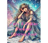 Fairy & Zodiac Fantasy Coloring Book