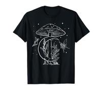 Fairycore Aesthetic Fairy Core Grunge Mushroom Moon Fairies T-Shirt
