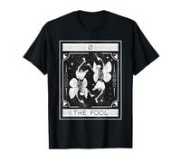 Fairycore Aesthetic La fée Squelette Carte de Tarot The Fool T-Shirt
