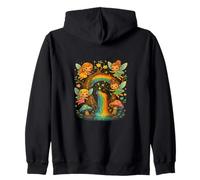 Fairycore Rainbow Realm - Fées mignonnes dans un bosquet enchanté Sweat à Capuche