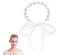 FAIRYGATE Bandeau Large Cheveux Femme Simple en Strass en Cristal Bande de Doux Cerceau de Bijoux de Fantaisie Bandeaux en Cristal Scintillant pour Femmes X04715