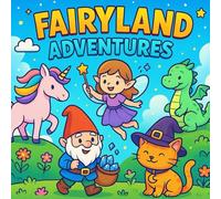 "Fairyland Adventures - A Magical Coloring Journey": "Discover a Realm Where Unicorns Fly, Fairies Dance, and Magic Lives in Every Page"