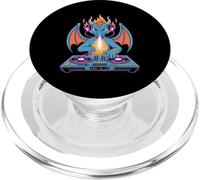Fairytale DJ Dragon avec Platines PopSockets PopGrip pour MagSafe