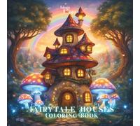 Fairytale Houses Coloring Book: For Teens and Adults : Magical Houses, Dreamy Worlds for Creative Fun, Mindfulness, Relaxation and Stress Relief