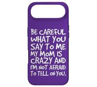 Fais Attention à ce Que tu me dis, ma Maman, Une mère Folle et drôle Coque pour iPhone Air