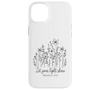 Fais Briller ta lumière, Hommes et Femmes chrétiens Aiment Dieu et Jésus Coque pour iPhone 14 Plus