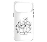 Fais Briller ta lumière, Hommes et Femmes chrétiens Aiment Dieu et Jésus Coque pour iPhone 17 Pro Max