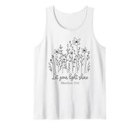 Fais Briller ta lumière, Hommes et Femmes chrétiens Aiment Dieu et Jésus Débardeur