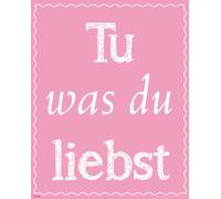 Fais ce que tu aimes - 40x50cm - Motivational Poster Impression d'art