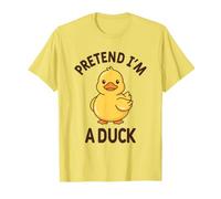 Fais comme Si J'Étais Un Canard Déguisement Halloween École T-Shirt