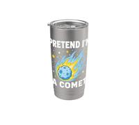 Fais comme si j'étais une comète, humour spatial Gobelet isotherme en acier inoxydable double paroi