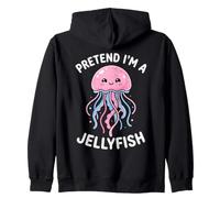 Fais comme Si J'étais Une Méduse Costume Halloween Style Sweat à Capuche