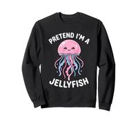 Fais comme Si J'étais Une Méduse Costume Halloween Style Sweatshirt