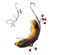 Fais de papillons pour l'extérieur, mangeur de papillons en cuivre extérieur extérieur, fournitures d'alimentation en plein air, hamac à banane à banane solide multifonctionnelle décorative pour le pa