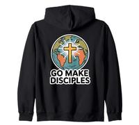 Fais des Disciples/Grande Commission du Christ Sweat à Capuche