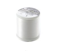 Fais-le toi-même Bobine de 50 mètres fil spécial miyuki beading nylon blanc n°1