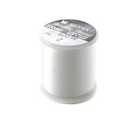 Fais-le toi-même Bobine de 50 mètres fil spécial miyuki beading nylon crème n°2