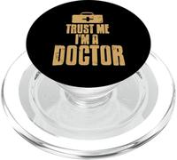 Fais Moi Confiance Je suis Médecin Humour Médical Drôle PopSockets PopGrip pour MagSafe