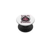 Fais-Moi Confiance, Je suis Un Docteur I Gothic Plague Doctor Steampunk PopSockets PopGrip Adhésif