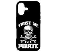 Fais-Moi Confiance, Je suis Un Pirate, crâne de Pirate, os croisés, drôles, Hommes, Femmes et Enfants Coque pour iPhone 17